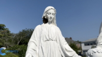 Vandal Damages Virgin Mary Icon, Doors at Queens Church