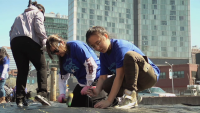 Saint John’s Students Get Dirty on Earth Day