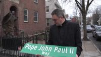 Holy Cross Parish in Maspeth Excited for John Paul II Street