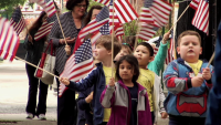 St. Joseph the Worker Kindergarten Class Marches for Memorial Day