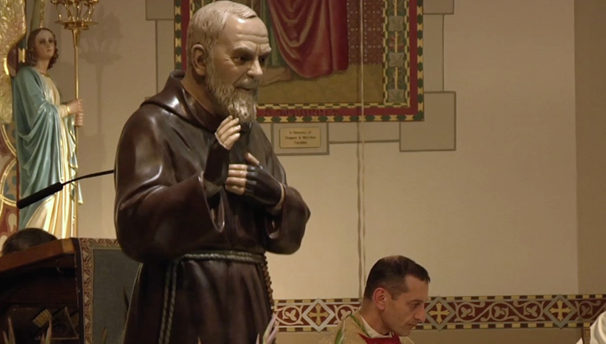 Bishop Caggiano Returns to Queens for Padre Pio Celebration - NET TV