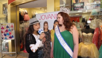 Stephanie Marie Hanvey with Tish Evans, Ms. American Nation Pageant winner