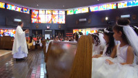 Nerves, Excitement at First Holy Communion