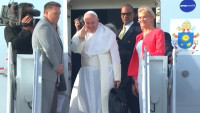 Pope Francis Departs NYC