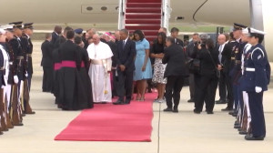 Pope-Francis-US-Arrival