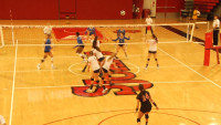 CYO Volleyball Gets a College Lesson