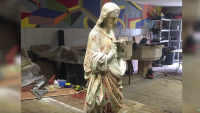 Stolen Jesus Statue Found in Williamsburg
