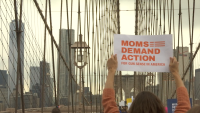 Moms Demand Gun Sense with BK Bridge March