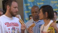 Hot Dog-Eating Contest Weigh-In