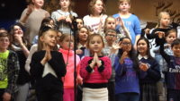 Students Rehearse for St. Stans Christmas Show