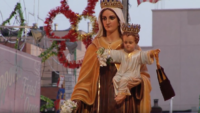 Williamsburg Feast Begins with Mass & Procession