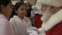 Santa Stop Helps Kids in Need