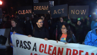 Dream Activists Protest Outside Schumer’s Home