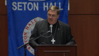 Seton Hall Hosts Cardinal Tobin, Working Men & Women