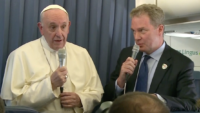 Pope Francis Challenges Reporters