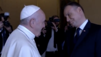 Pope Francis Meets With Polish President Andrzej Duda