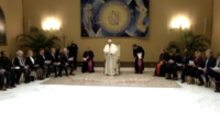 Pope Francis Meets With American Bible Society