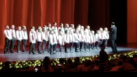 Our Lady Of Grace Youth Choir Opens For The Radio City Rockettes
