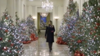White House Holiday Decor On Display