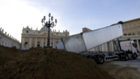 Sand Nativity Scene Requires 700 Tons Of Sand