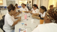 Female Inmates Make Rosaries For World Youth Day