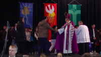 Bishop DiMarzio Welcomes Newcomers at Rite of Election