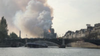 Fire At Notre Dame Cathedral