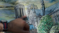 Cathedral On Canvas – Visual Tribute To Notre Dame