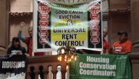 New Yorkers Take to Albany in Fight for Tenant Rights