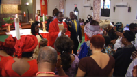 After Ordination: Nigerian-born Priest Celebrates Mass and Culture with God’s People