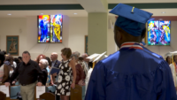First Graduating Class Attends Catholic School’s Last Graduation