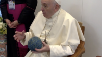 Gift From African Youth Reminds Pope Francis of His Own Childhood