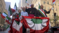 Mother Cabrini Statue in Sight, Italian-Americans Rally for Heritage and Faith