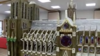 Church Makes Seven-Foot Tall Notre Dame Replica With Gingerbread