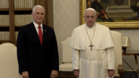 Pope Tells U.S. Vice President Mike Pence at Vatican, ‘This Role Is Not Easy’