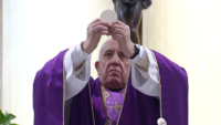 Coronavirus Forces Pope Francis to Celebrates Mass Behind Casa Santa Marta’s Doors