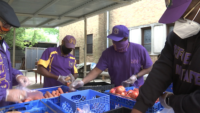 Omega Psi Phi Brothers Serve Food Pantry as Their Form of Protest in Wake of George Floyd’s Death