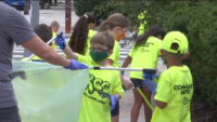 Kids Care Crew Cleans Up Metropolitan Ave. After Visit From NYC Officials Bob Holden and Eric Adams