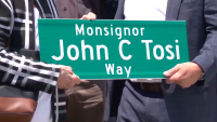 Queens Street Co-Named After Msgr. John C. Tosi, The ‘Larger Than Life’ Pastor of St. Luke’s Church