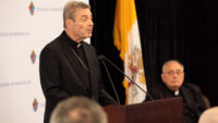 Diocese of Brooklyn Bishop-Designate Promises Focus on Catholic Education During First Appearances