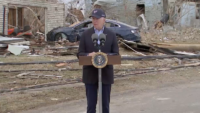 President Biden Visits Tornado-Devastated Areas in Kentucky to Survey Damage
