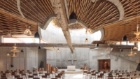 This Newly Inaugurated Wood and Concrete Church is Among Italy’s Most Unique