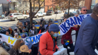 Diocese of Brooklyn Stands in Solidarity with Ukraine through Prayers and Protest