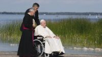 Pope Francis Blesses Lake and Visits Site Known for Healing Waters