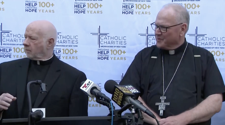 FULL PRESS CONFERENCE: Cardinal Timothy Dolan and Monsignor Kevin Sullivan on the Influx of Migrants to New York City