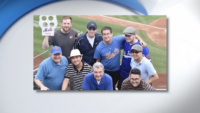 Bishop Robert Brennan Takes in a Mets Game with Seminarians
