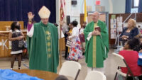 Teachers, Parents, Students Praised by Bishop Brennan at Catechetical Sunday Observance