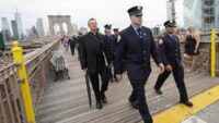 Bishop Robert Brennan Processes Over Brooklyn Bridge, Leads Brooklyn FDNY Mass This September 11th