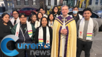 Bishop Brennan Celebrates Mass With Those Visiting World Youth Day 2023