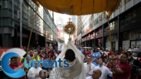Thousands of People Gather In Iconic Spot For Pentecost Vigil Celebration In Times Square